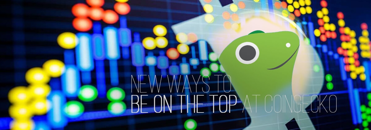 New ways to be on the top at CoinGecko